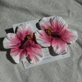 Pendientes Hibiscos