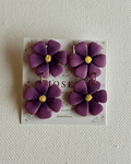 Pendientes Violeta