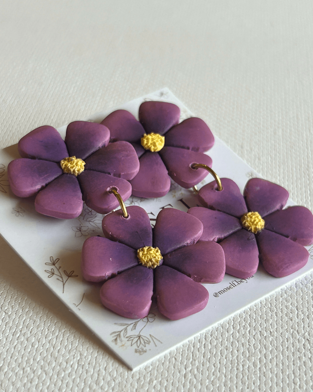 Pendientes Violeta