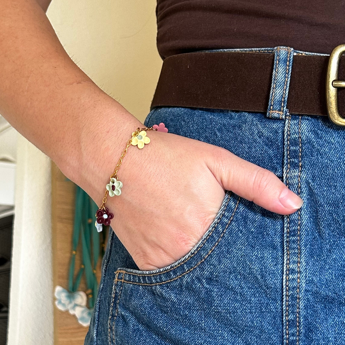 Pulsera Flores