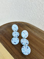 Pendientes Dionisio - azulejos azules