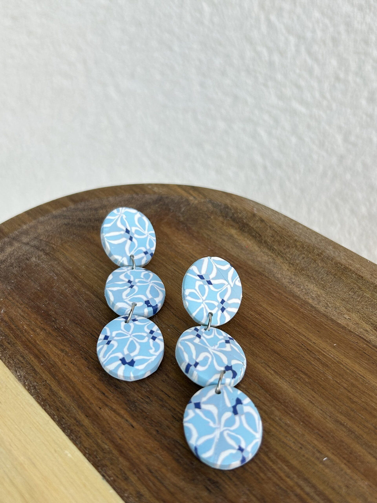 Pendientes Dionisio - azulejos azules