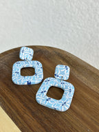 Pendientes Harmonia - azulejos azules
