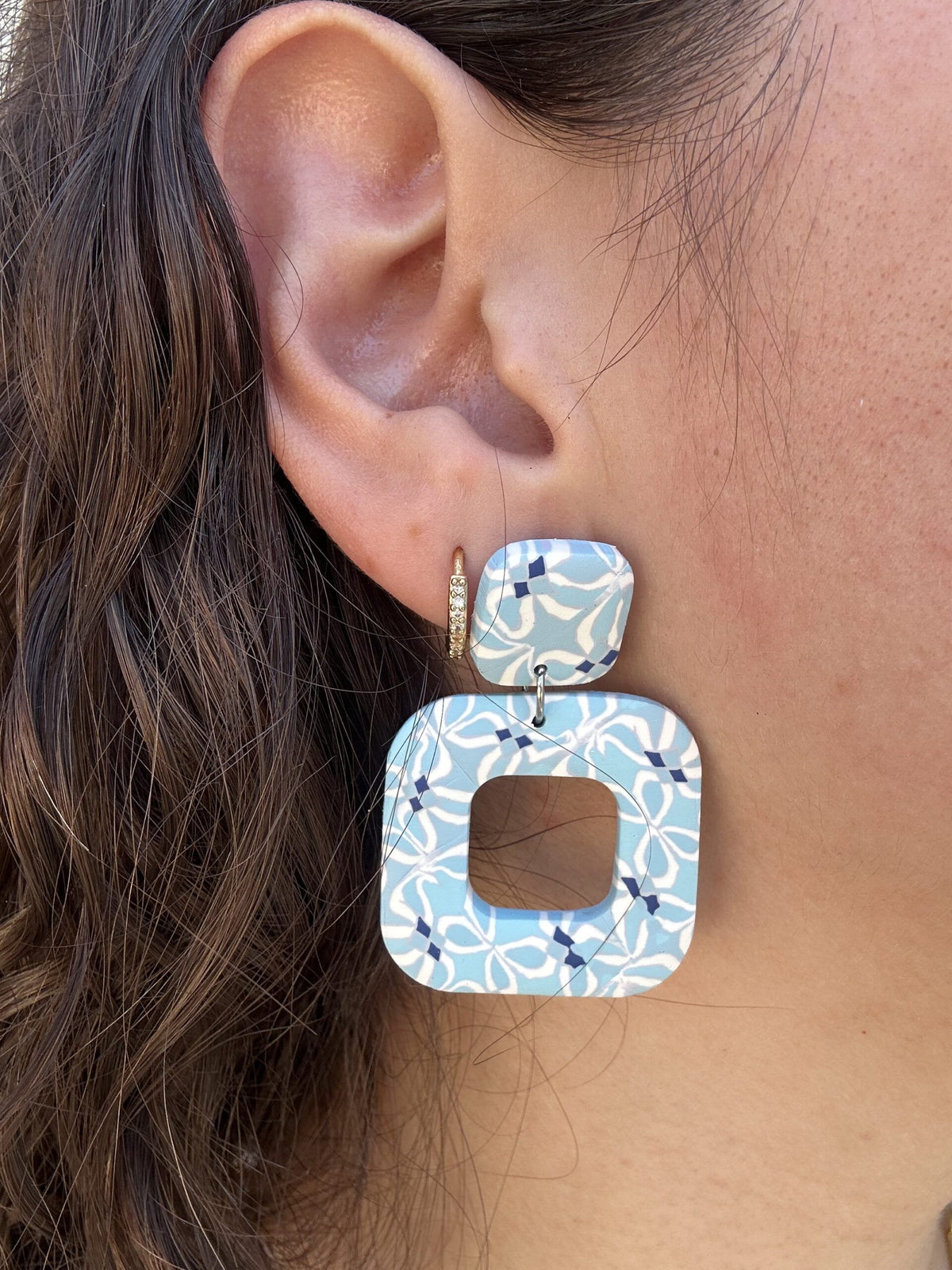 Pendientes Harmonia - azulejos azules