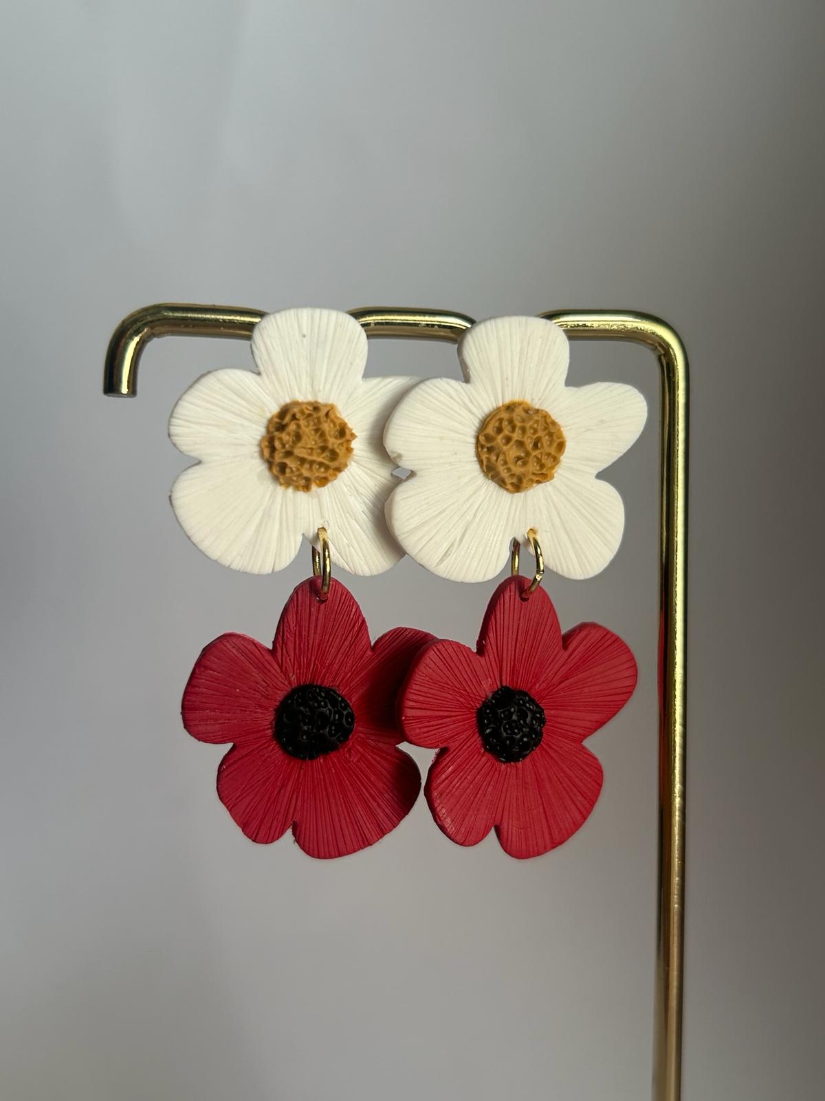 Pendientes Dúo Amapola