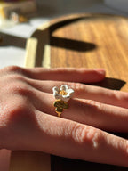 Anillo flor