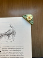 Marcapáginas flor