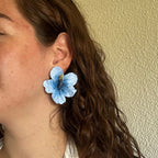 Pendientes Hibiscos