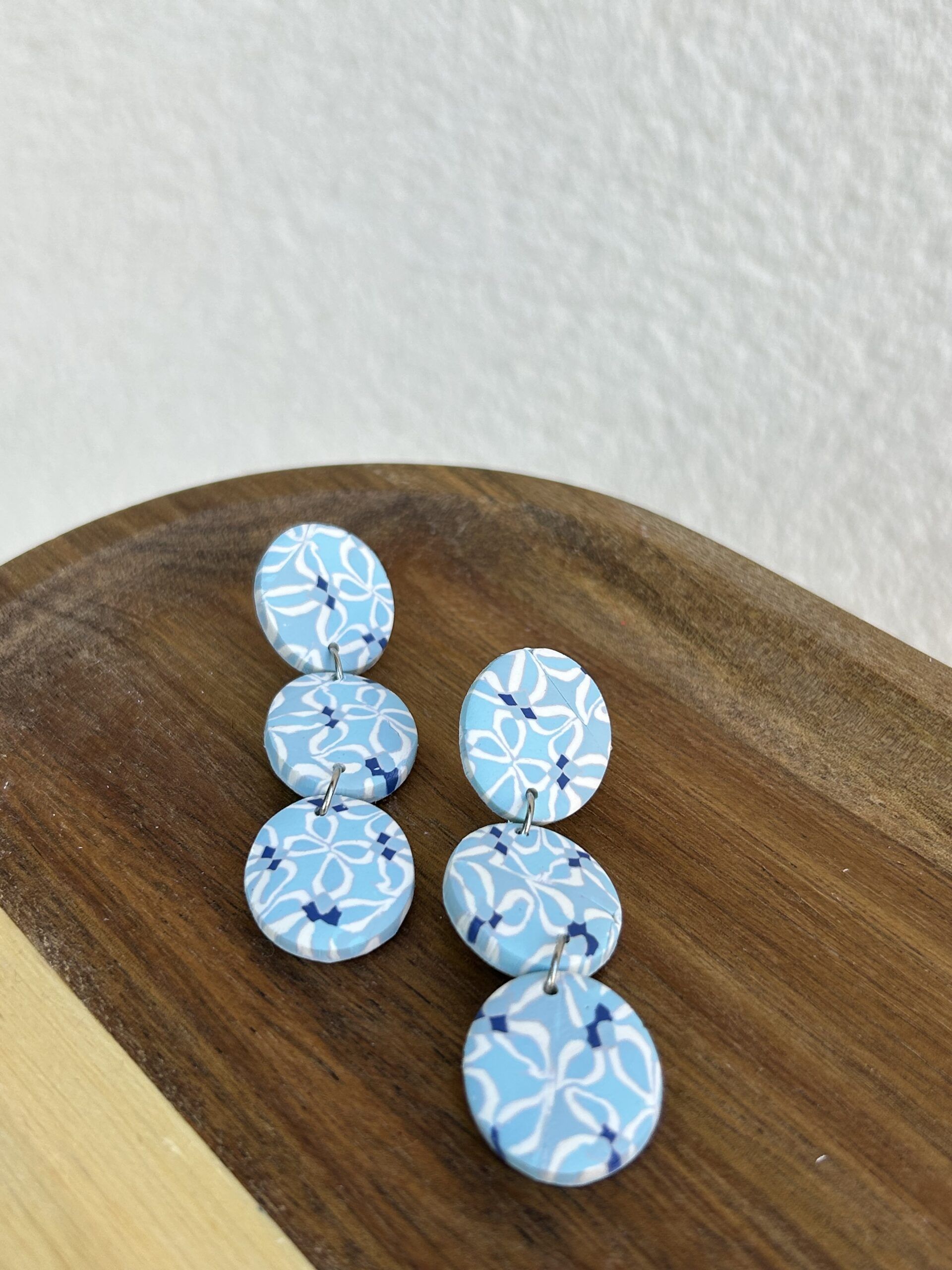 Pendientes Dionisio - azulejos azules - Imagen 3